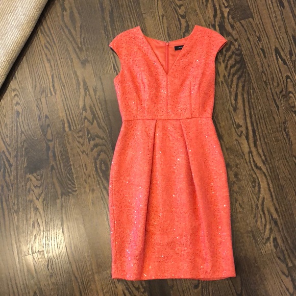 Carmen Marc Valvo Dresses & Skirts - Carmen Marc Valvo Coral Cocktail Sz 4